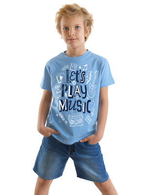 Let's Play Boy T-shirt&Shorts Set