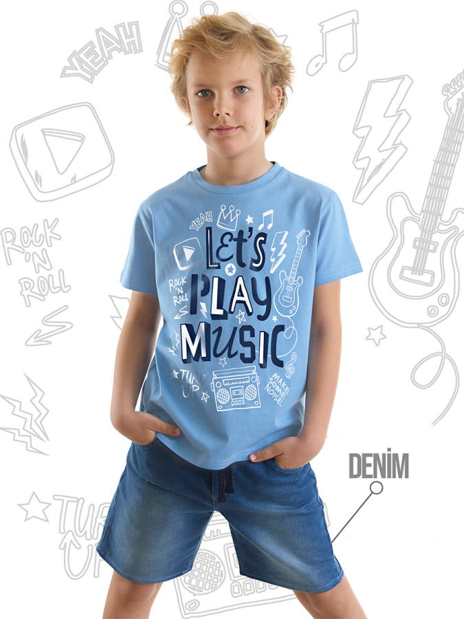 Let's Play Boy T-shirt&Shorts Set - 1