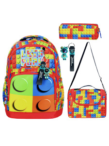 Let's Play İlkokul 3'lü Çanta Seti - Denokids