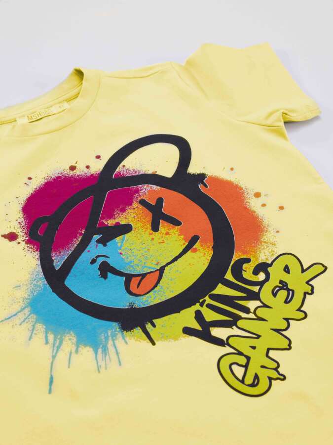 Lets Smile Boy T-shirt&Shorts Set - 5
