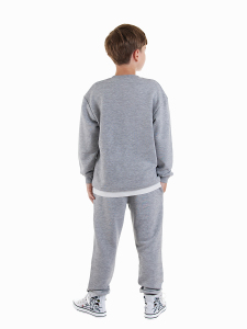 Letters Boy Grey Tracksuit - 2