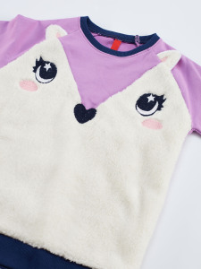 Lila Fox Kız Çocuk Eşofman Takım - 5