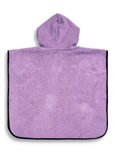 Kız Çocuk Plaj Havlusu Havlu Panço Kapüşonlu Unicorn Aplikeli Standart - 5