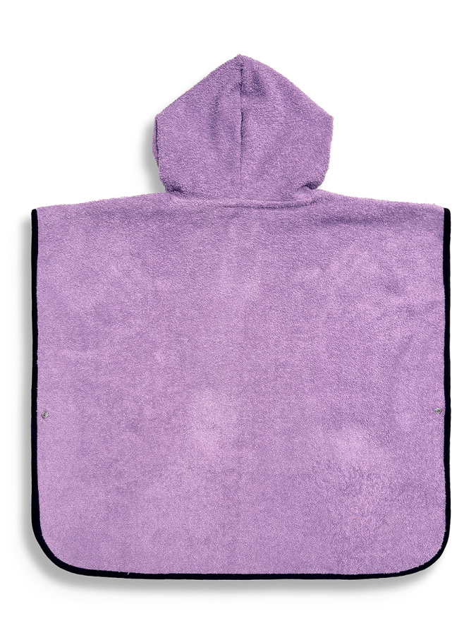 Kız Çocuk Plaj Havlusu Havlu Panço Kapüşonlu Unicorn Aplikeli Standart - 5