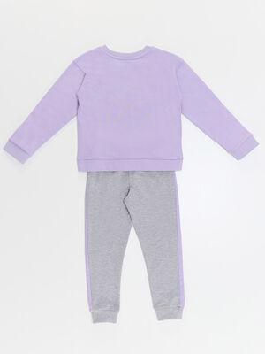 Lilac Leopard Girl Tracksuit
