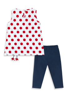 Lily Dotted Tunic Set - 6