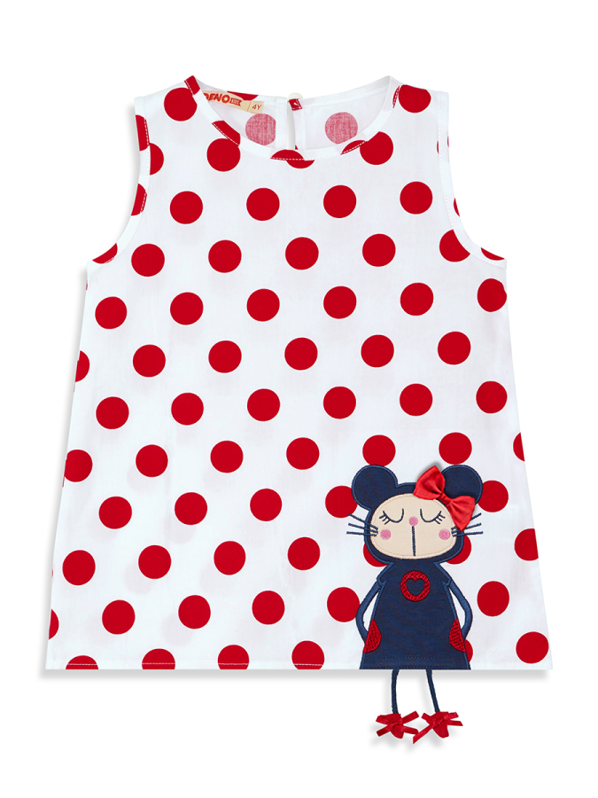 Lily Dotted Tunic Set - 7