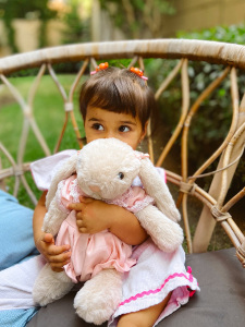 Linen Bunny - 2