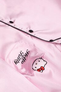 Lisanslı Düğmeli Saten Pantolonlu Pijama Takımı - 3