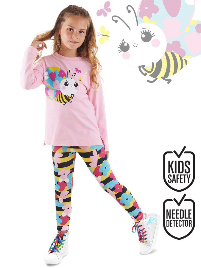 Little Bee Girl T-shirt&Leggings Set - 1