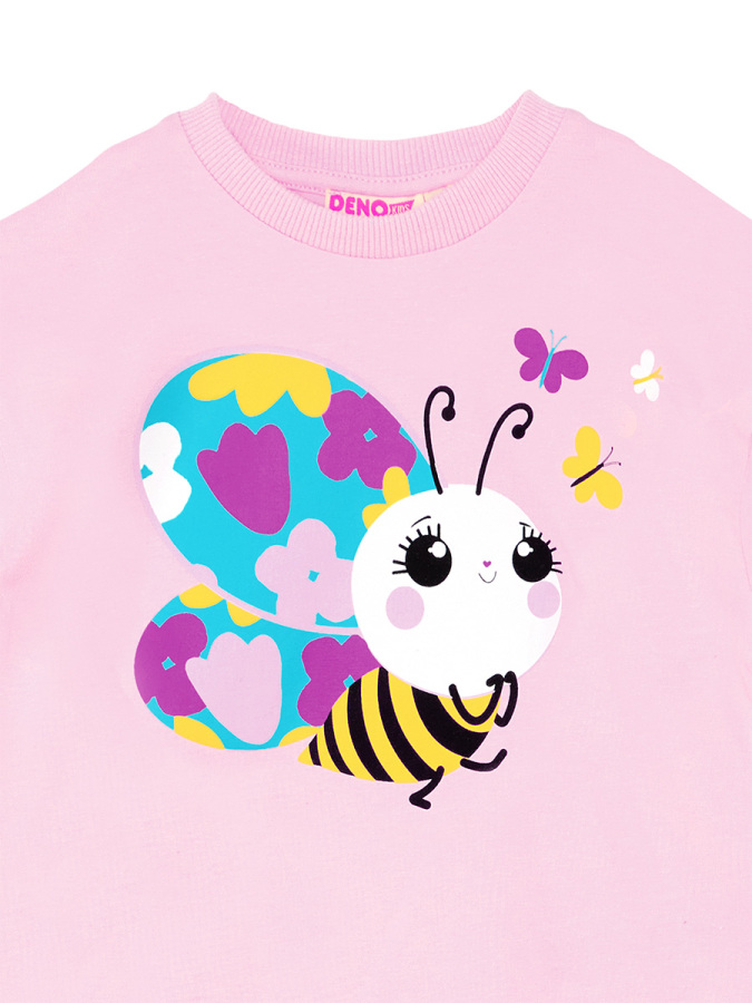 Little Bee Girl T-shirt&Leggings Set - 8