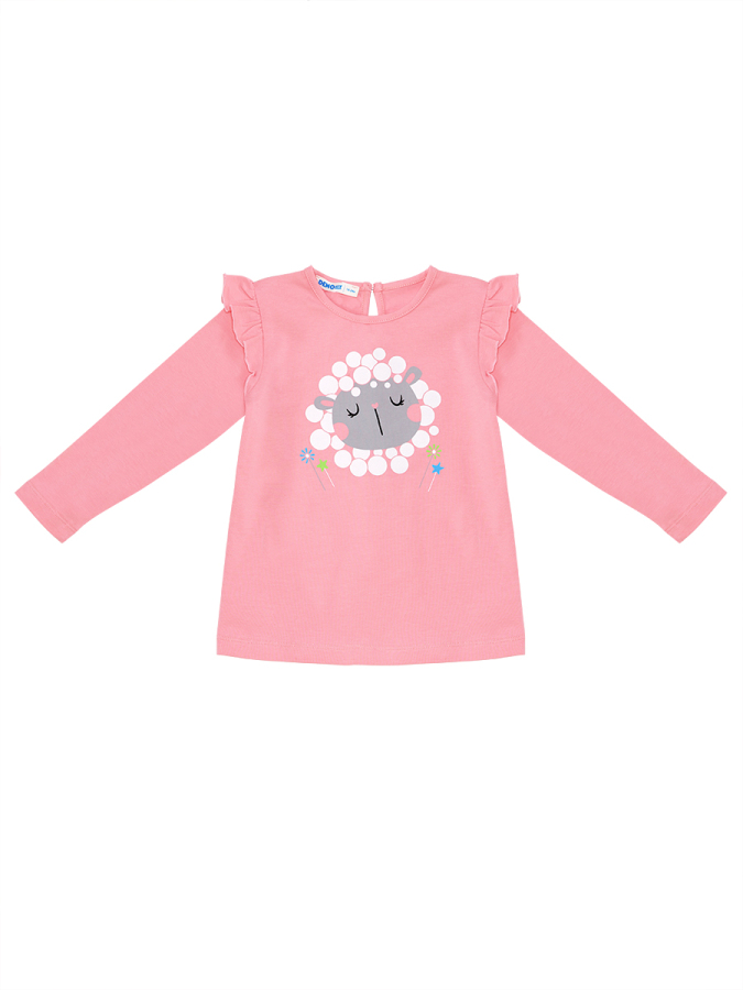 Little Lamb Baby Girl T-shirt and Leggings Set - 4