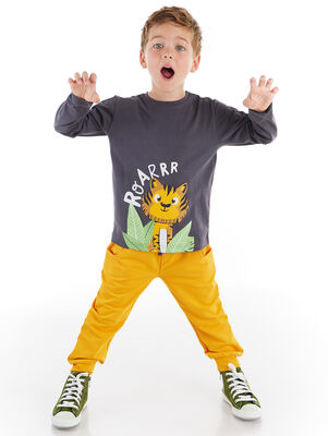 Little Tiger Boy T-shirt&Pants Set
