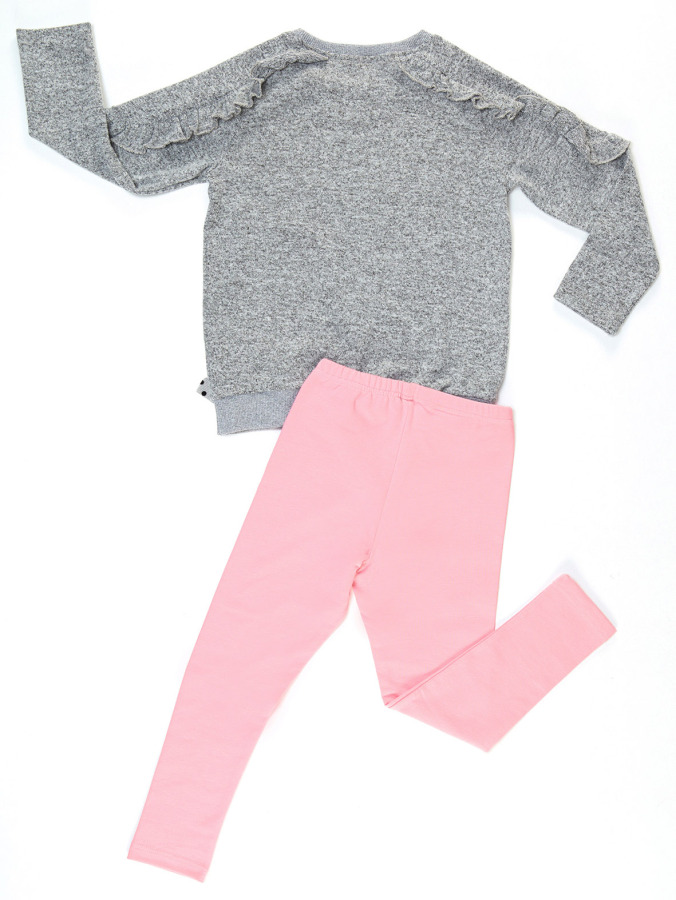 LMG Lily Girl Knitted Tunic&Leggings Set - 4