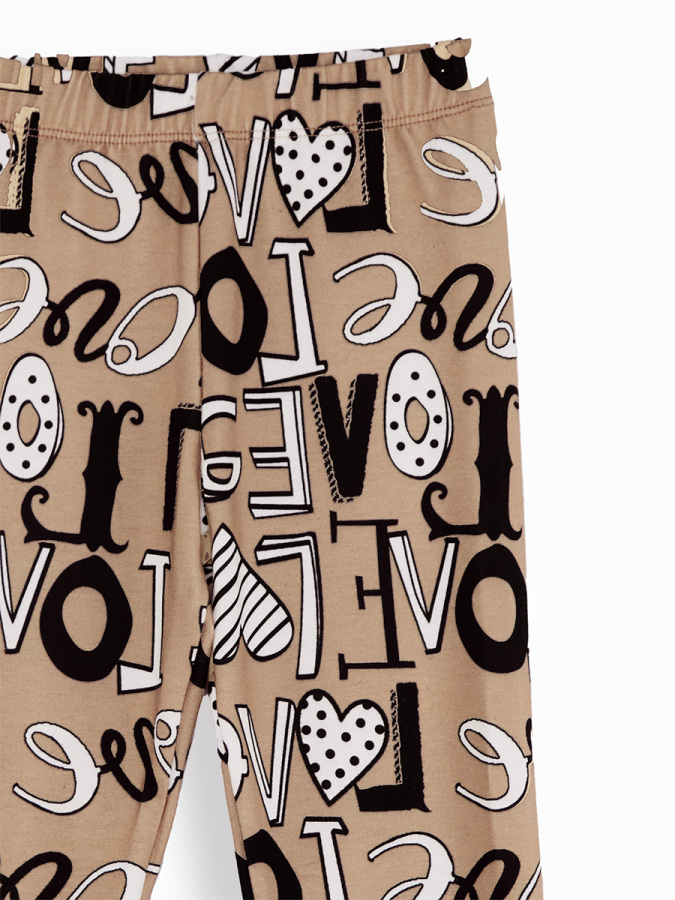 Love Kız Çocuk T-shirt Tayt Takım - 6