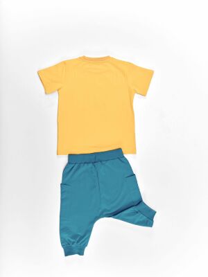 Lucky Bear Boy T-shirt&Harem Pants Set - 4