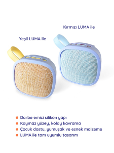 Lumaverse LUMA Mavi Koruyucu Silikon Kılıf - LUMA Şarkı ve Hikaye Kutusunu Darbe, Düşme ve Çizilmelere Karşı Korumak İçin Çocuk Dostu Esnek Kılıf - 2