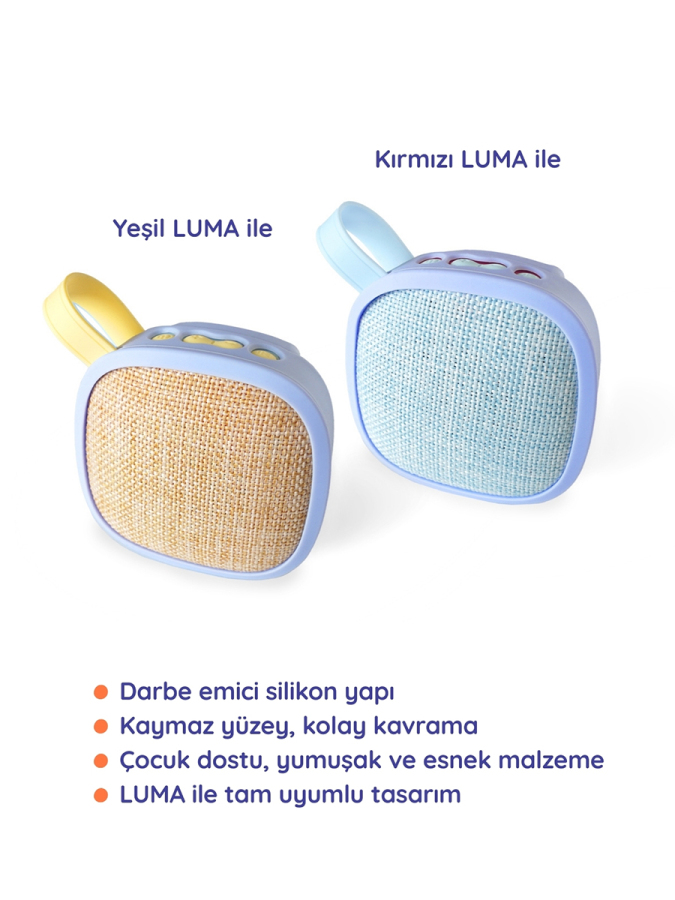 Lumaverse LUMA Mavi Koruyucu Silikon Kılıf - LUMA Şarkı ve Hikaye Kutusunu Darbe, Düşme ve Çizilmelere Karşı Korumak İçin Çocuk Dostu Esnek Kılıf - 2