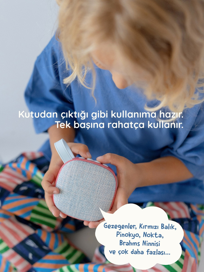 Lumaverse Luma Şarkı ve Hikaye Kutusu - Eğitici Masalcı & Radyasyonsuz Uyku Ve Yol Arkadaşı - Kırmızı - 5