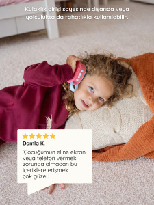 Lumaverse Luma Şarkı ve Hikaye Kutusu - Eğitici Masalcı & Radyasyonsuz Uyku Ve Yol Arkadaşı - Kırmızı - 8