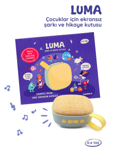 Lumaverse Luma Şarkı ve Hikaye Kutusu - Eğitici Masalcı & Radyasyonsuz Uyku Ve Yol Arkadaşı - Yeşil - Lumaverse