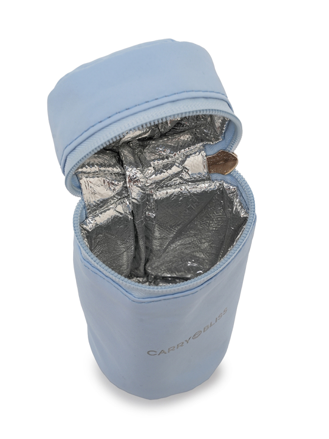 Mavi Biberon Çantası ve Anne Sütü Taşıma Çantası - 6