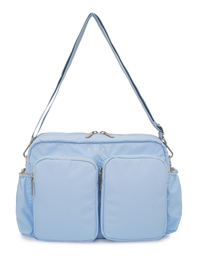 Mavi DuoPack Çok Gözlü Anne Bebek Çantası - 8