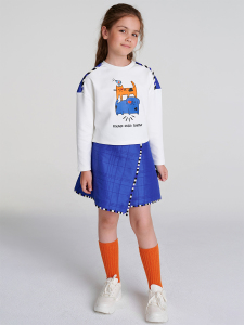 Mavi Kapitone Etek Blüz Takım - SheShe