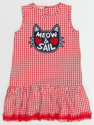 Meow&Sail Girl Woven Dress