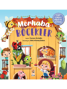 Merhaba Böcekler Cırtlı Kitap - Sincap Kitap