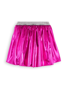 Metallic Pink Foil Girl Skirt - 3