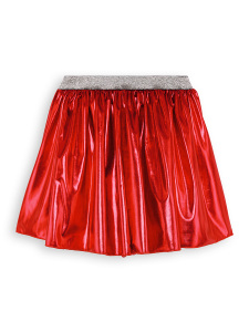 Metallic Red Foil Girl Skirt - 4