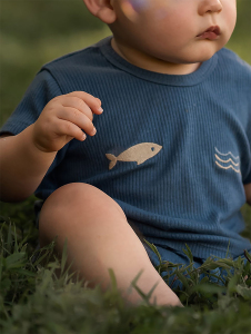 Minik Denizciler Kısa Kollu Tshirt Şort Set - 4