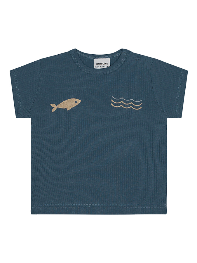 Minik Denizciler Kısa Kollu Tshirt Şort Set - 5