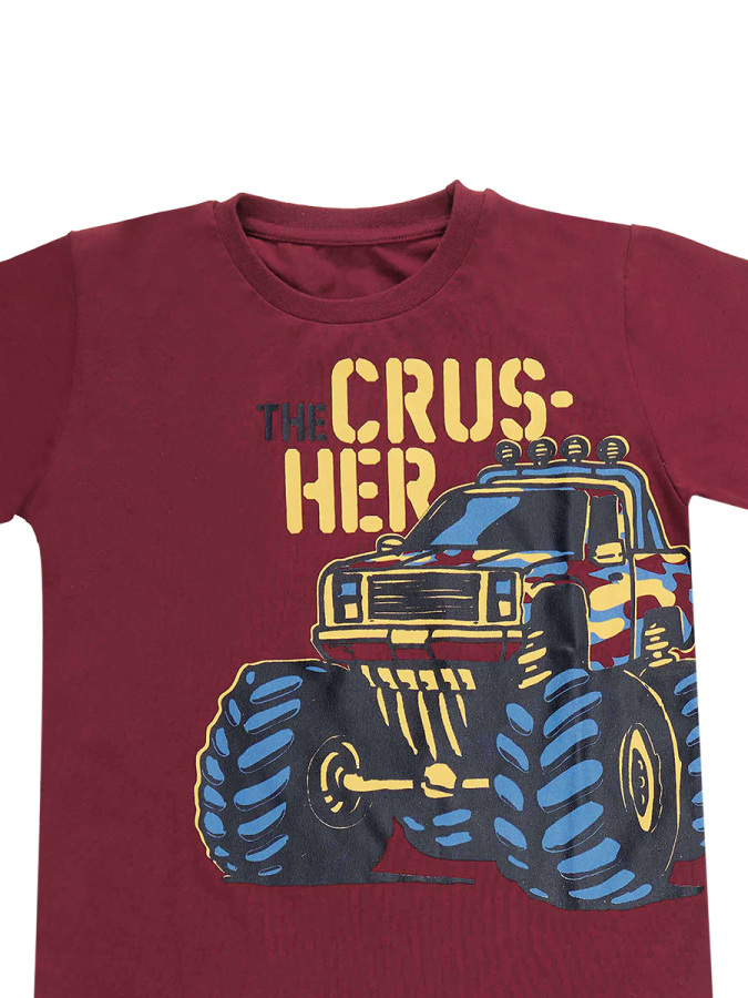 Monser Truck Boy T-shirt&Shorts Set - 8