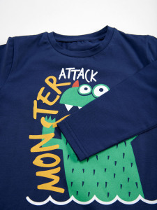 Monster Attack Boy T-shirt&Pants Set - 6