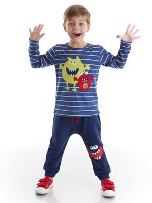 Monster Bros Boy T-shirt&Harem Pants Set