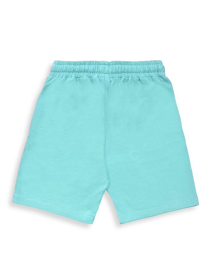 Erkek Çocuk Takım Canavar Baskılı %100 Pamuk T-Shirt Pamuk Şort Yazlık Takım - 10