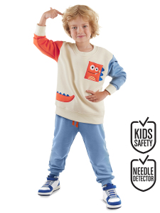 Monster Set Boy Colorblock Tracksuit - Denokids
