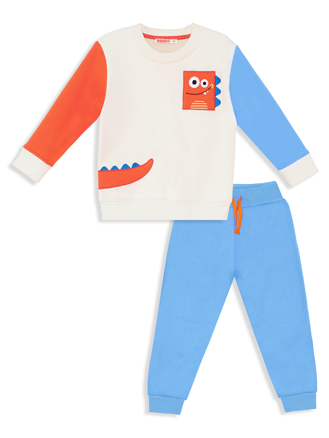 Monster Set Boy Colorblock Tracksuit - 4