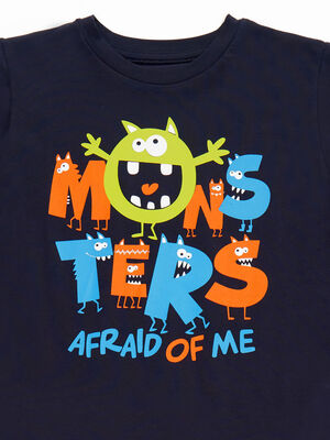 Monster Team Boy T-shirt&Pants Set