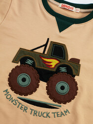 Monster Truck Boy Tracksuit - Thumbnail