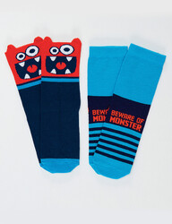 Monsters Boy 2-Pack Socks Set - Thumbnail