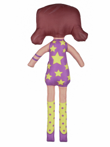 Mor Kız Bebek Oyuncak - 2