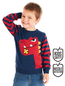 Muzip Dino Erkek Çocuk Kazak - Denokids