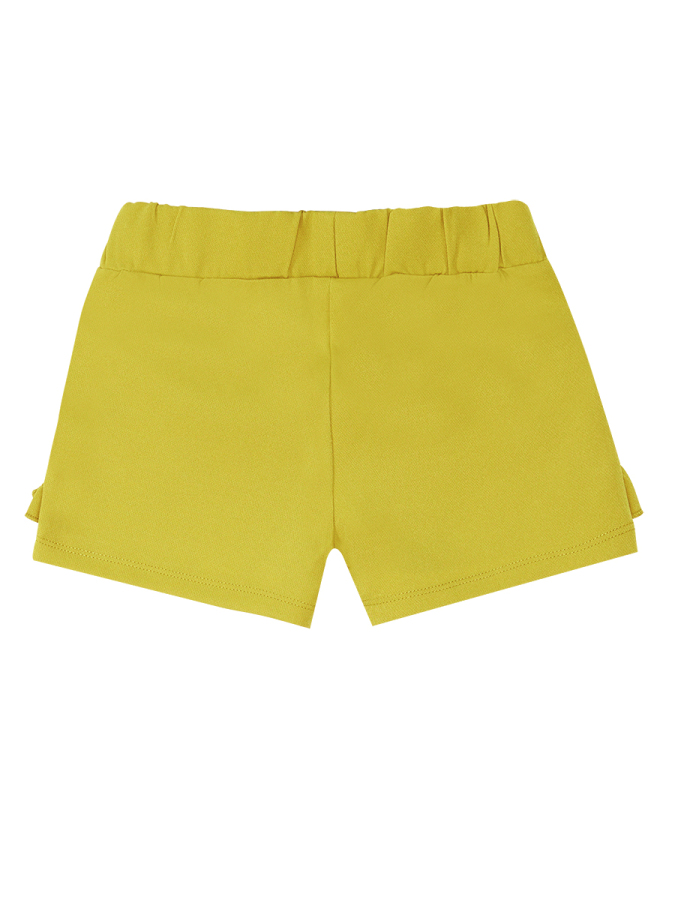 Muzip Kediler Fırfırlı Kız Çocuk Yazlık T-shirt Şort Takım - 8