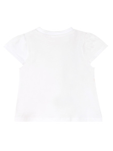 Muzip Kediler Fırfırlı Kız Çocuk Yazlık T-shirt Şort Takım - 6
