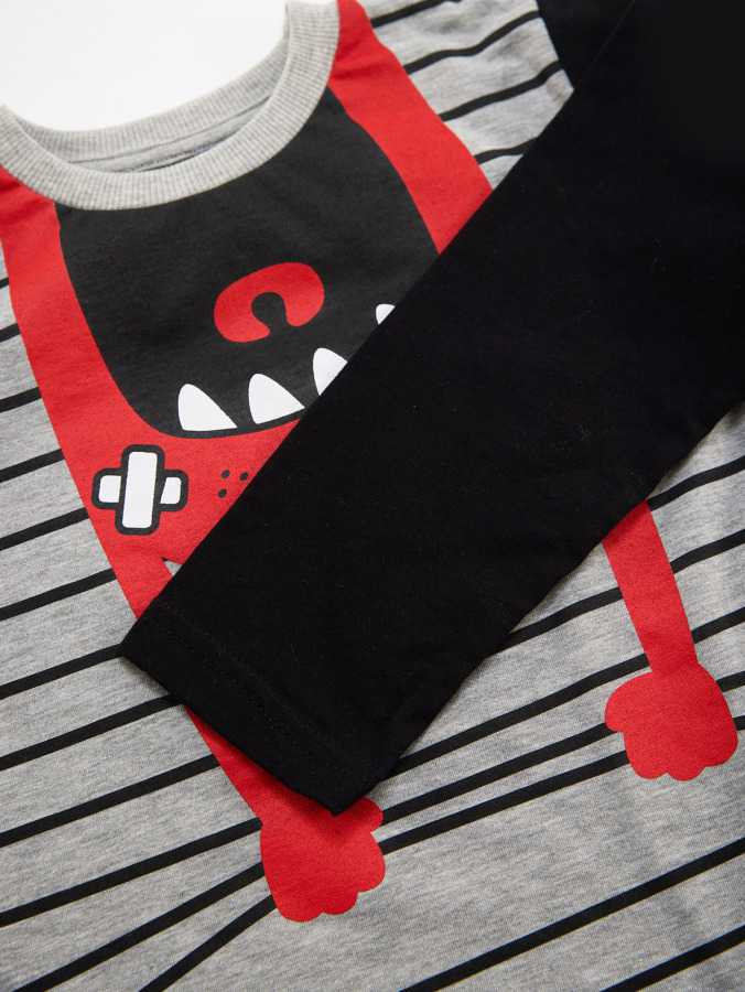 Naughty Monster Boy T-shirt&Pants Set - 6