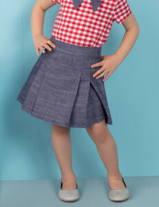 Navy Blue Girl Skirt - Ollie&Olla