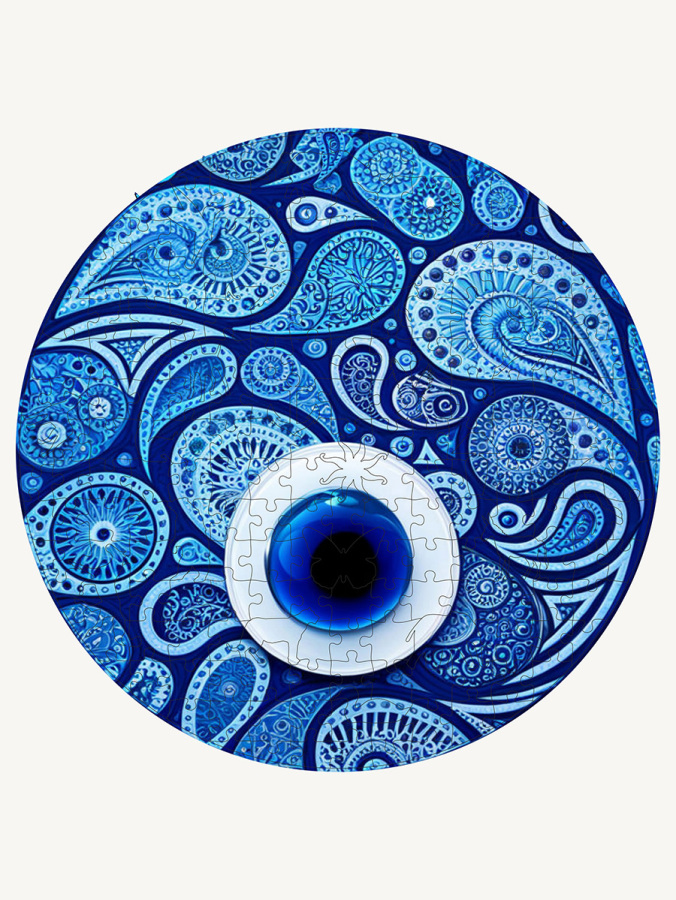 Nazar Boncuğu - 39 Cm X 39 Cm, Yapboz - 2